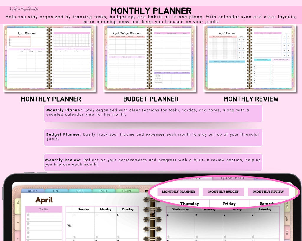 All-In-One Butler Digital Planner 2026, 2027, 2028 Digital Planner, Digital Journal, Digital Goodnotes , Weekly, Daily Planner, Notability