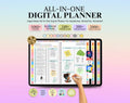 All-in-One Digital Planner 2026 2027 2028, Hyperlink Digital Planner, Daily Weekly Monthly Journal, Goodnotes Planner, Apple Google Calendar